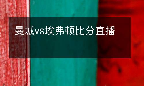 曼城vs埃弗頓比分直播